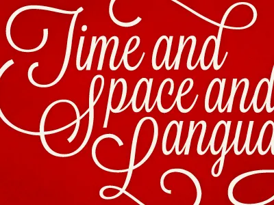 Scripty swashes christmas custom script swashes typography