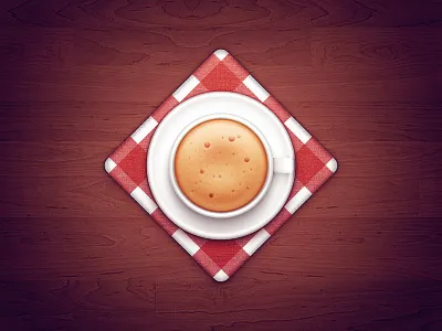 Coffee Icon coffee icon illustration wood