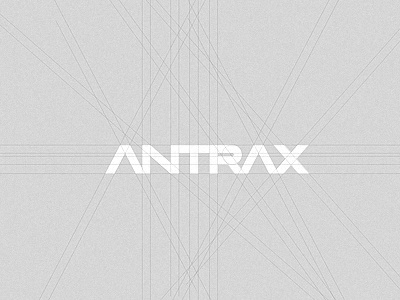 antrax branding logo opos typography