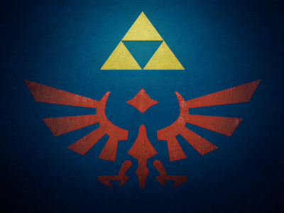 Triforce link the legend of zelda triforce