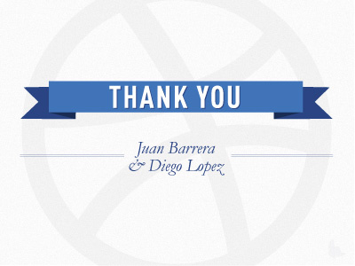 Thank You banner card dribbble thank you thanks