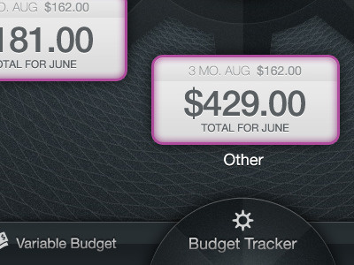 Financial App app finance financial ipad personal ui ux