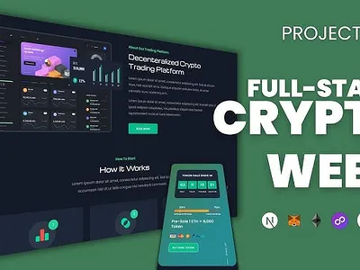 Picoworker Crypto Token NFT Web3 DeFi Blockchain Landing Page branding logo ui