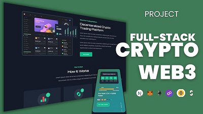 Picoworker Crypto Token NFT Web3 DeFi Blockchain Landing Page branding logo ui