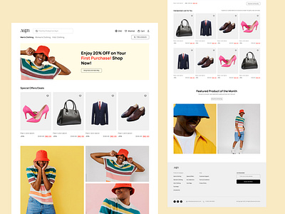 Asyn e-commerce website branding design ui ux