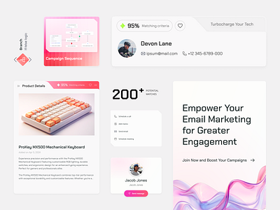 Futuristic SaaS Branding branding concept futuristic modern pink saas typography ui design uiux website