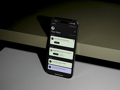 North Star Bank — Notifications UI concept emotionaldesign financialapp fintech iosapp mobile mobiledesign nativeapp notifications push pushnotifications visualmobile