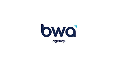 Logo animation for BWA agency animation branding illustration logo logo animation logo motion motion motion design motion graphics video