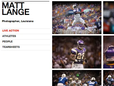 New Personal Photography Site football photography sports