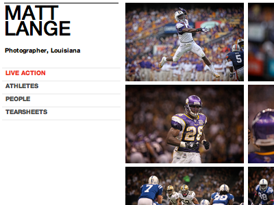 New Personal Photography Site football photography sports