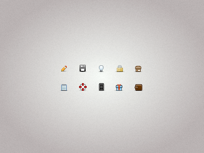 Mini Icons iconography icons small icons