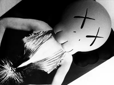 Kaws meets Marilyn design kaws photography