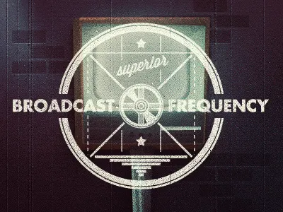 _90 ad antique broadcast frequency illustration television tv vintage