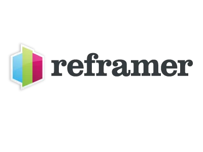 Reframer Logo branding logo webapp
