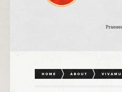 Breadcrumbs breadcrumbs proxima nova stripes texture web