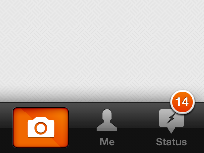 Tab UI app ios tab