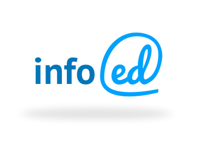 Infoed logo type