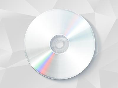 Another one CD cd disk dvd glossy gradient shiny