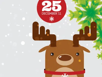 Xmas Card card christmas greetings illustration print