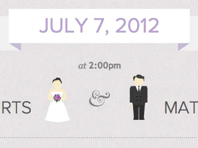 Dribble #16 icons illustration wedding