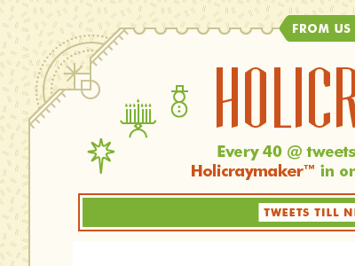 From Us futura holiday icon pattern tommaso web
