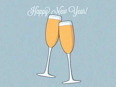 New Year's illustration