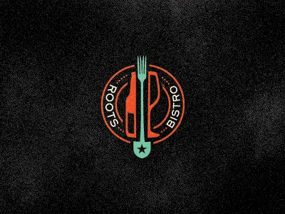 Bistro - beer & wine beer circle logo wine