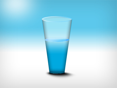 Glass Half Full 3d brand design graphic design illustration skilla skilla brand