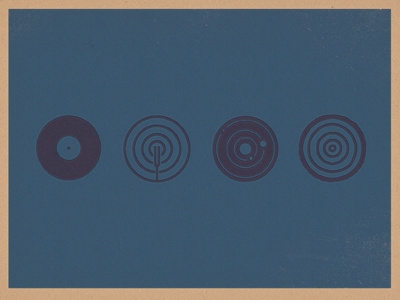 Nightsound Studio "production reel" icon set blue circles icons orbit record ring sound symbol tree