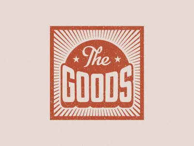 The Goods - Stamp badge design generals surplus rinker seal stamp type typography vintage