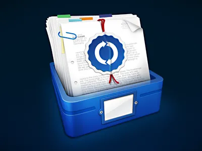 Fancy Box app box curl doo.net fancy icon mac paper rope sync