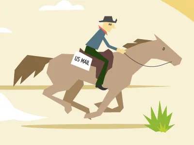 Pony Express 1800s desert horse mail old west pony rider wild west