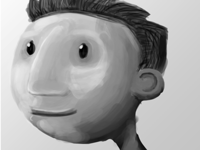I call him Manny character illustration