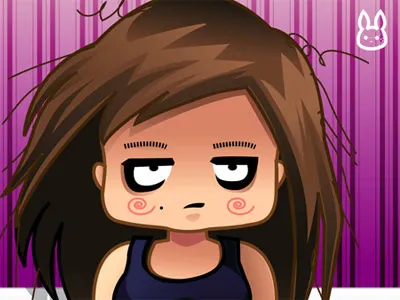 It's me! body log illustration self portrait vecor