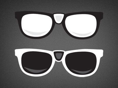 Poindexter Glasses illustration vector