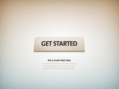 Get started app application button design detail free press shot site trail