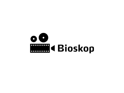 Bioskop or Cinema brand branding cinema communication agency design identity logo logo design logo designer pavel surovy photo symbol video