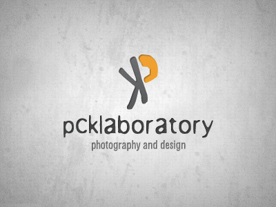 Pcklab Logo design grunge logo