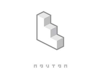 Nautan logo B/W logo nautan vector