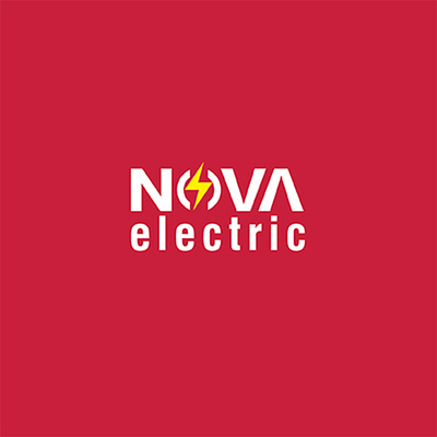 NOVA ELECTRIC LOGO leaf