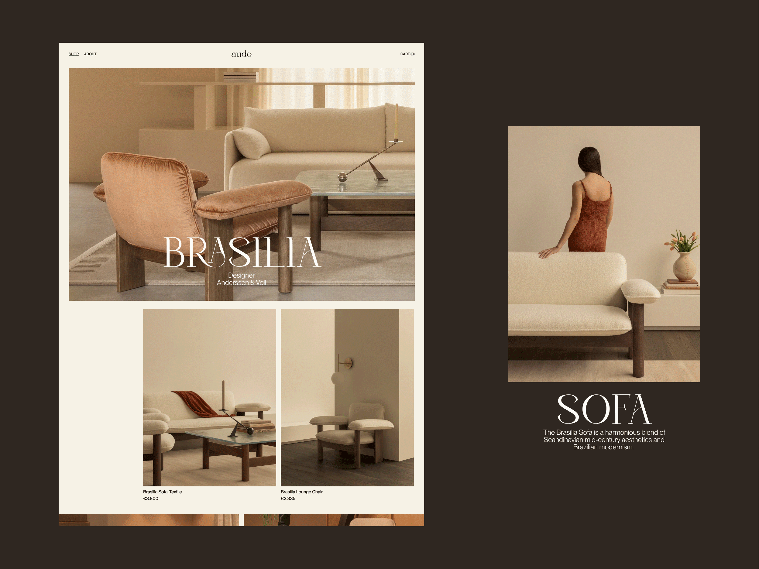 Audo CPH keeps me inspired ✨ design editorial furniture interior minimal ui ux web