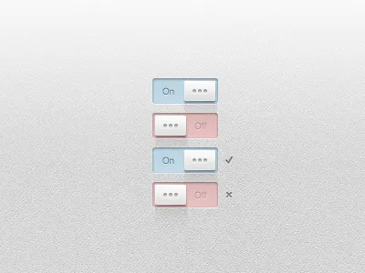 Light GUI Switches app clean cms cross free freebie gui ipad iphone layered light off on photoshop psd resource switch tick toggle ui ux vector web web element