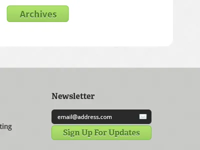 More Fun adelle basic design email green grey red subtle web