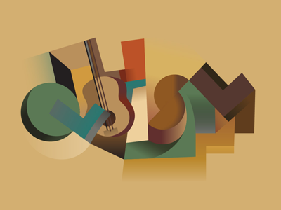 Cubism cubism illustrator vector