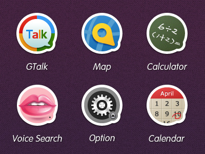 QQpro calculator calendar gtalk icon map option pro qq search voice