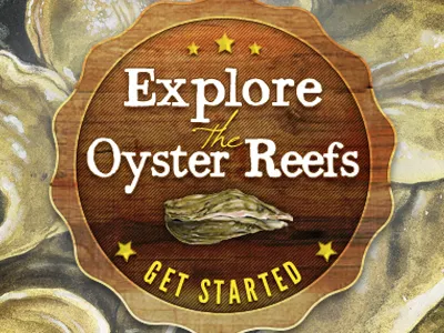 Explore the Oyster Reef interactive stamp
