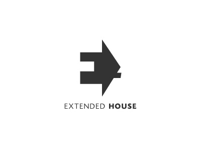 Extended House alphabet black cheminee design e espace etendu etendue extended font house letter lettre logo maison mark negatif negative noir perspective space symbol type typeface typographie typography view vue