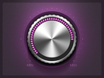 Volume update button design gui round shine texture ui vector volume