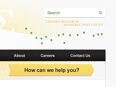 Health Research and Marketing call to action math web website yellow