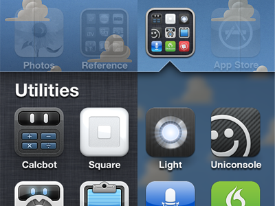 iPhone Folder Concept concept ios iphone